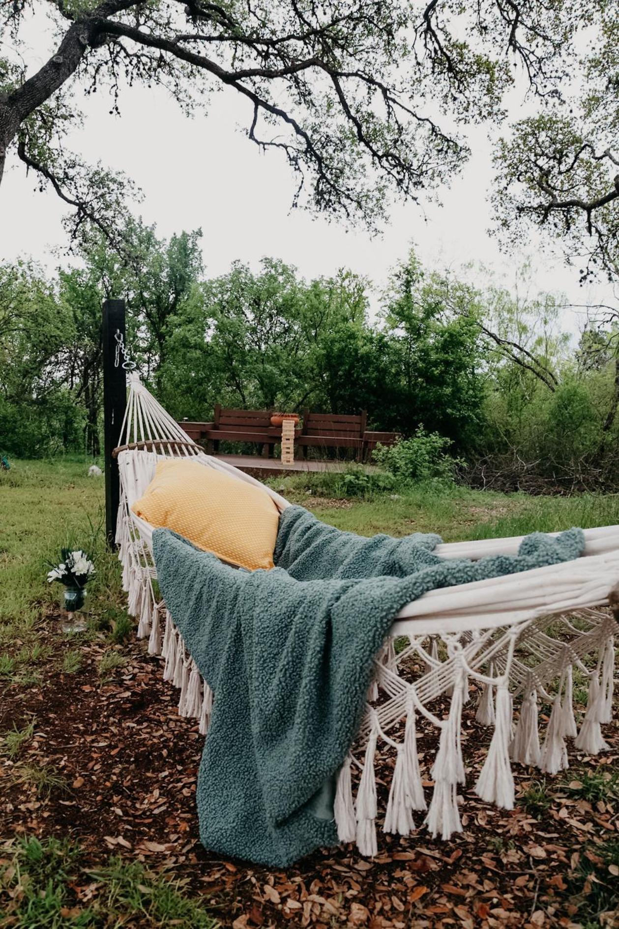 The Maverick: A-Frame W/ Hammock And Tree Top View New Braunfels Eksteriør bilde