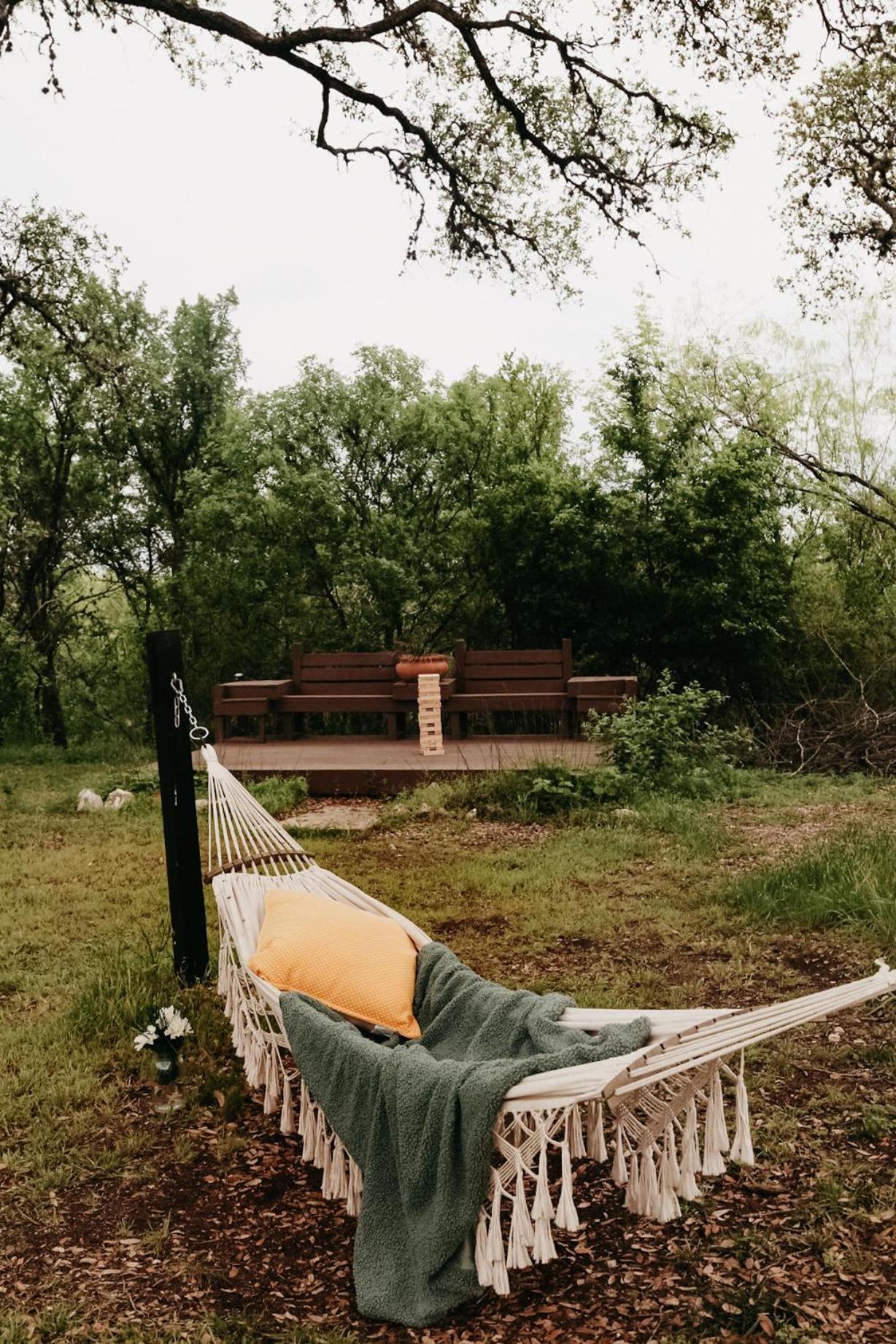 The Maverick: A-Frame W/ Hammock And Tree Top View New Braunfels Eksteriør bilde
